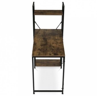 Počítačový stůl s regálem - 3