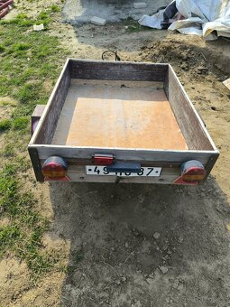 Přívěsný vozík za auto – 150 x 114 cm - 3