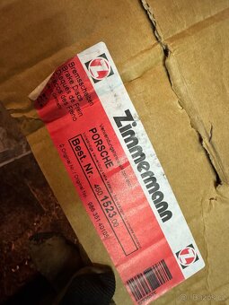 Brzdové kotouče přední Porsche Boxster - 3