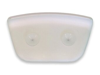 Podhlavník, polštář do vany - bílý - 3