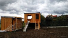 Zahradní domek pro děti rhombus modřín - 3
