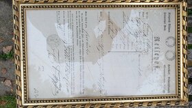 Starý cestovní pas z roku 1830 - 3