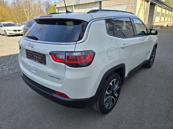 JEEP COMPASS 1.3 110kW LIMITED 2022 KAMERA+NAVI+KŮŽE - DPH - 3
