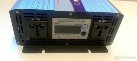 Invertor (měnič napětí) 8000W, 12Vss/230V stř., čistý sinus - 3
