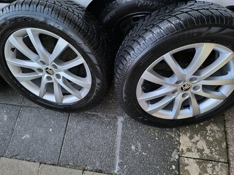 Originál ALU kola Škoda Elbrus 7Jx18", TPMS, 5x112, pneu - 3