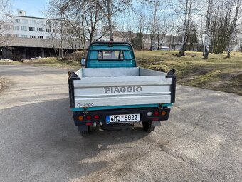 Piaggio Porter, 4x4, sklápěč, radlice - 3