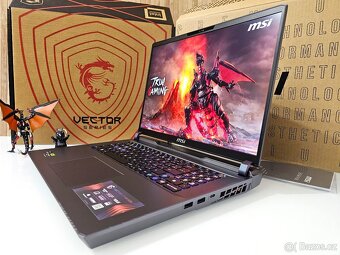 17" 240HZ MSI VECTOR i9-13980HX,32GB RAM,RTX 4080 12GB 175W - 3