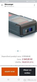 Prodám profesionální laserový dálkoměr - 3
