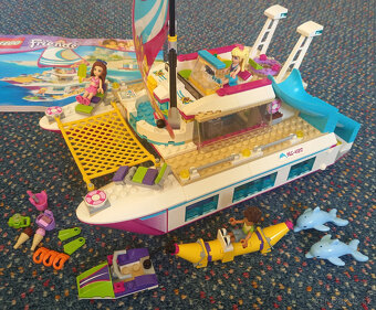 Lego Friends 41317 - Katamarán Sunshine - 3
