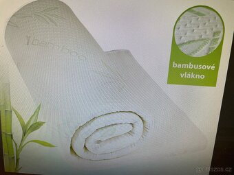Vrchní matrace MEMORY Bamboo 2ks - 3