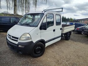 Opel Movano Master 2.5 CDTi 6míst 107kw tažné - 3