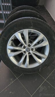 Sada originál alu kol Audi Q7 255/55 R19 - 3