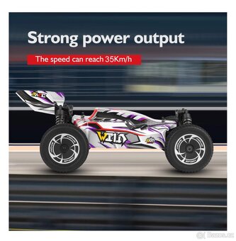 Wltoys XKS 144016 1/14 dálkově ovládané auto, 35 km/h - 3