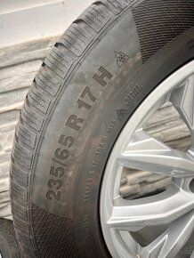 Alu kola Audi Q5 5x112 r17 , 235/65r17 zimní - 3