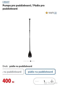 Nový paddleboard Crivit Beginner 10' - záruka 3 roky - 3
