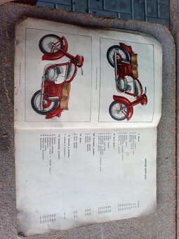 Jawa-ČZ 351/125, 352/150 půlbuben Seznam ND v barevném p - 3