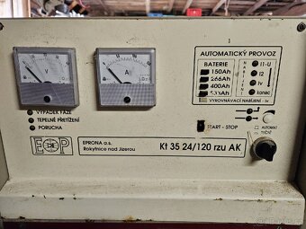 Nabíječka 24 volt 120 A - 3