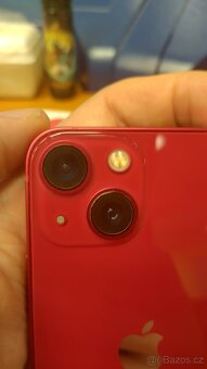 Apple Phone 13mini 128GB RED, skvělý stav, bater85%,zár.12m - 3