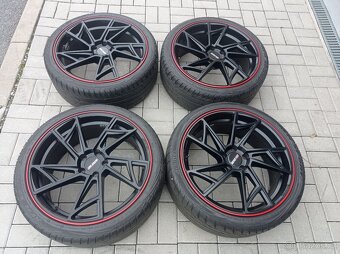 Letní raritní 20" al kola MOTEC SUPREME 5x112 - 3