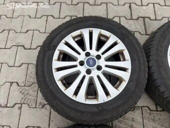 4x al kola 5x108 16 + pneu zimní 205/60 R16 - 3
