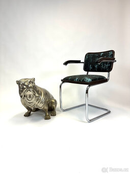 Velká mosazná socha anglického buldoka - RARITA - 3