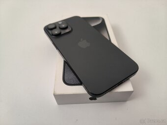 apple iphone 15 PRO MAX 256gb Black Titanium / Batéria 100% - 3