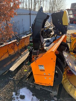 Snehova fréza kmv 1500 pred malotrakto - 3