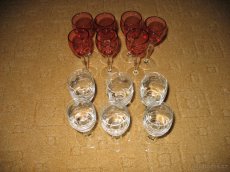 Sklenice nápojové - různé (na víno i alkohol) - 3