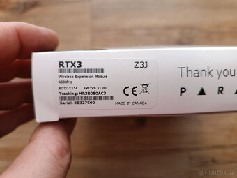 ⚡️ NOVÝ Paradox bezdrát nadstavba RTX-3 433MHz ⚡️ - 3