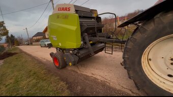 Balíkovač lis na guľaté balíky claas variant 360 - 3