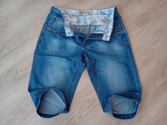PÁNSKÉ LETNÍ KRAŤASY - vel.XL - /zn.Green - Jeans - 3