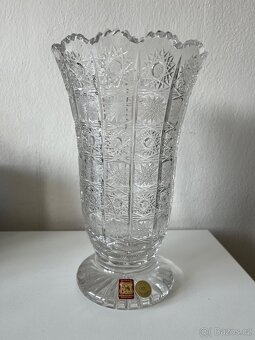 Křišťálová váza od Ruckl - 3