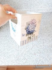 Plechovy box hortenzie - 3