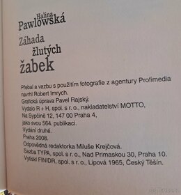 Halina Pawlowská - Záhada žlutých žabek - 3