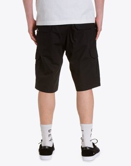 Pánské kraťasy Nugget Genius Cargo, Black Ripstop vel.34 - 3