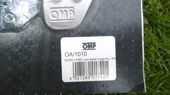 Sportovní pedály OMP z hliníku s pískovaným povrchem. - 3
