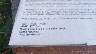 Merkur nakladač / original CZ výroba / 266 dílů / nové - 3