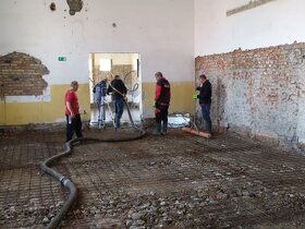 Čerpání betonu, putzmeister, doprava betonu, anhydrit - 3