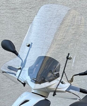 Větrný plexi štít Kymco Agility - 3