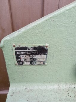Nůžky pákové ruční NCR 150/5 - 3