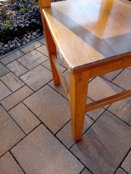 Staré kuchyňské dřevěné židle - 3