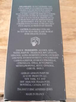 Parfem Giorgo Armany Code pansky - 3