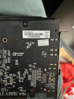 Prodám grafickou kartu ASUS Radeon RX 580 8GB - 3