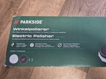 Elektronická Leština parkside s regulací otáček - 3