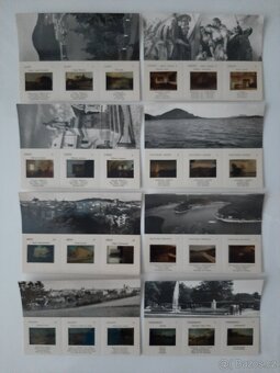 POHLEDNICE s diapozitívem  ČSSR  nepopsané - 3