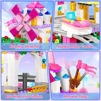 Dětská stavebnice Horská dráha 719 dílků B0D48NPC83 - 3