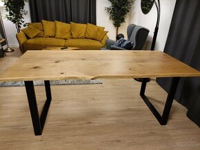 Nový jídelní stůl z dubového masivu - 3