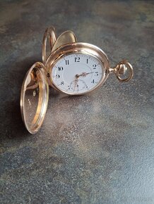 Zlaté kapesní hodinky IWC - 3