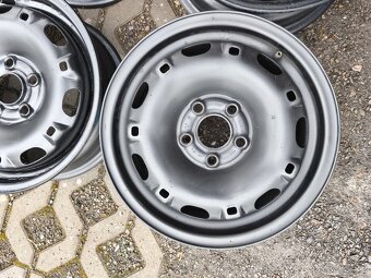 Plechové disky 5x100 R14 Škoda Fabia 1,2,3, Rapid, VW - 3