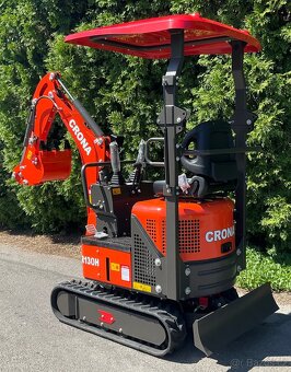 Minibagr CR13OH - tříválec yanmar (kubota) 1300 kg - 3